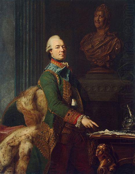 Alexandre Roslin Portrait of Count Chernyshev